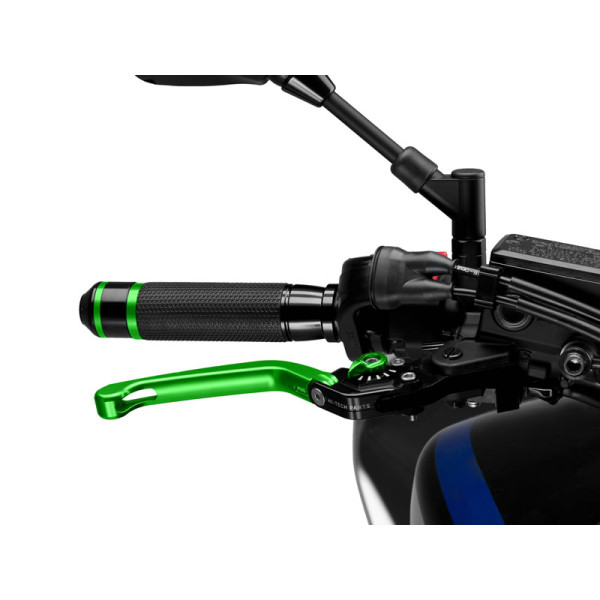 Puig Folding V3 Brake (Green Lever With Blue Selector) Green